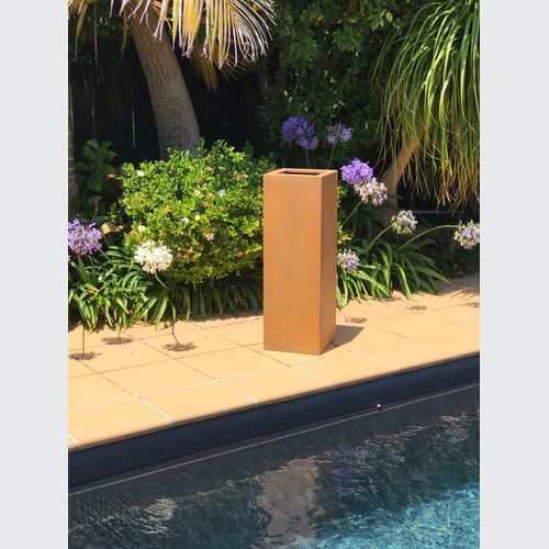 Corten Column 900 Planter