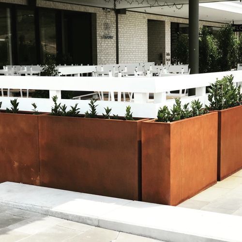 Corten Tall Trough 1200 Planter