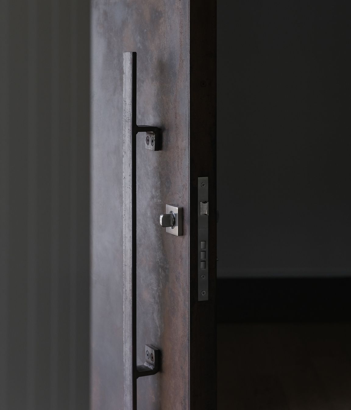 Entry custom steel door