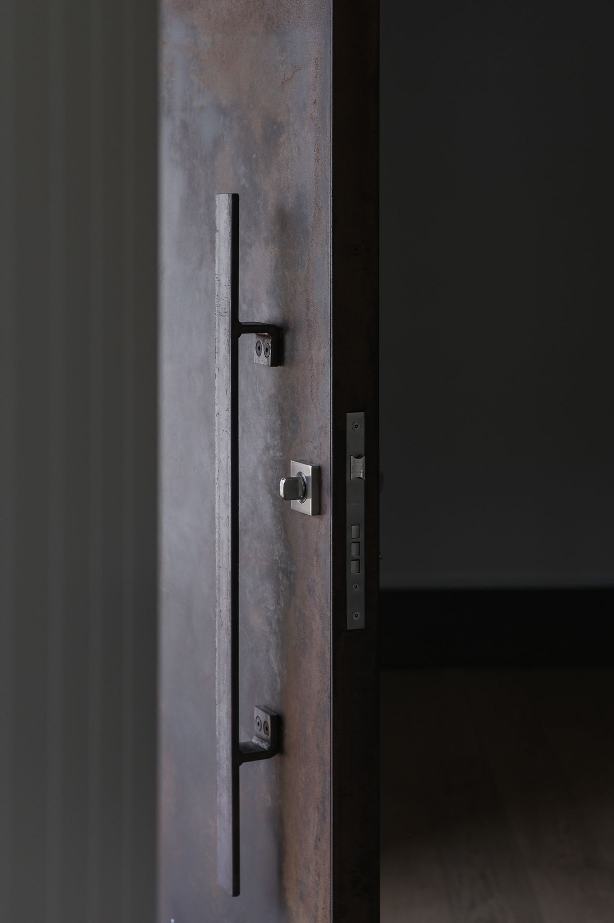 Entry custom steel door