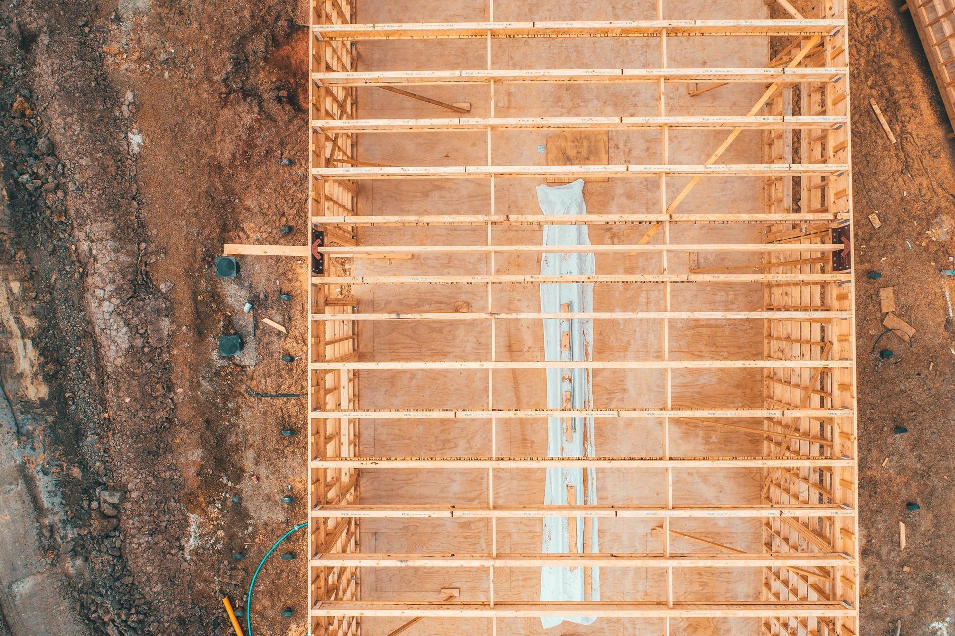 Construction Photography NZ - CPNZ - FutureBuild LVL - Dairy Flat SIte Progress - Drone Photo 9