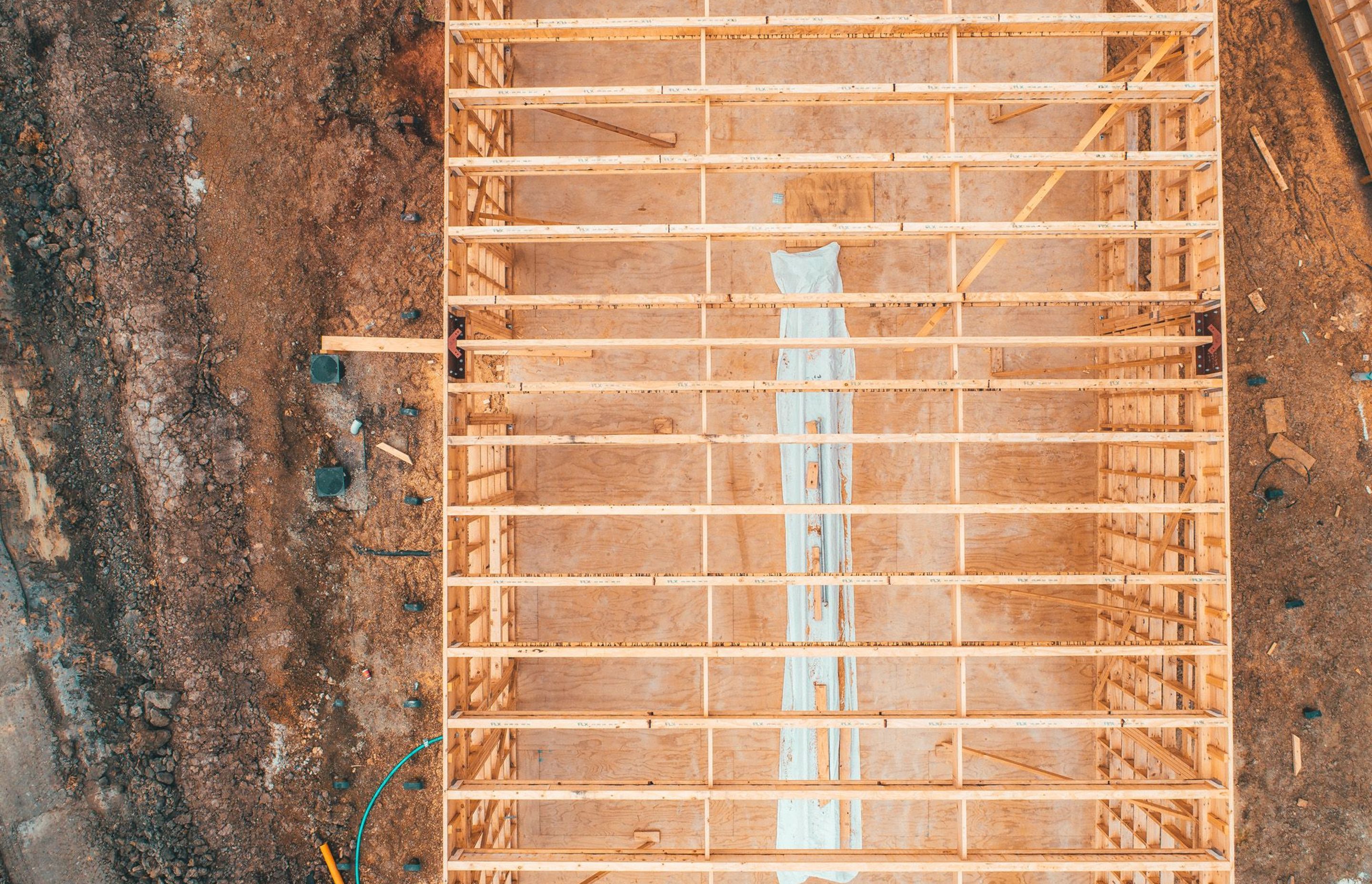 Construction Photography NZ - CPNZ - FutureBuild LVL - Dairy Flat SIte Progress - Drone Photo 9