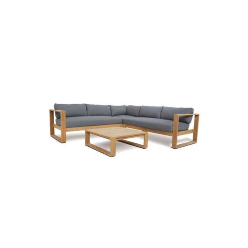 Devon Teak Milford Outdoor Corner Sofa