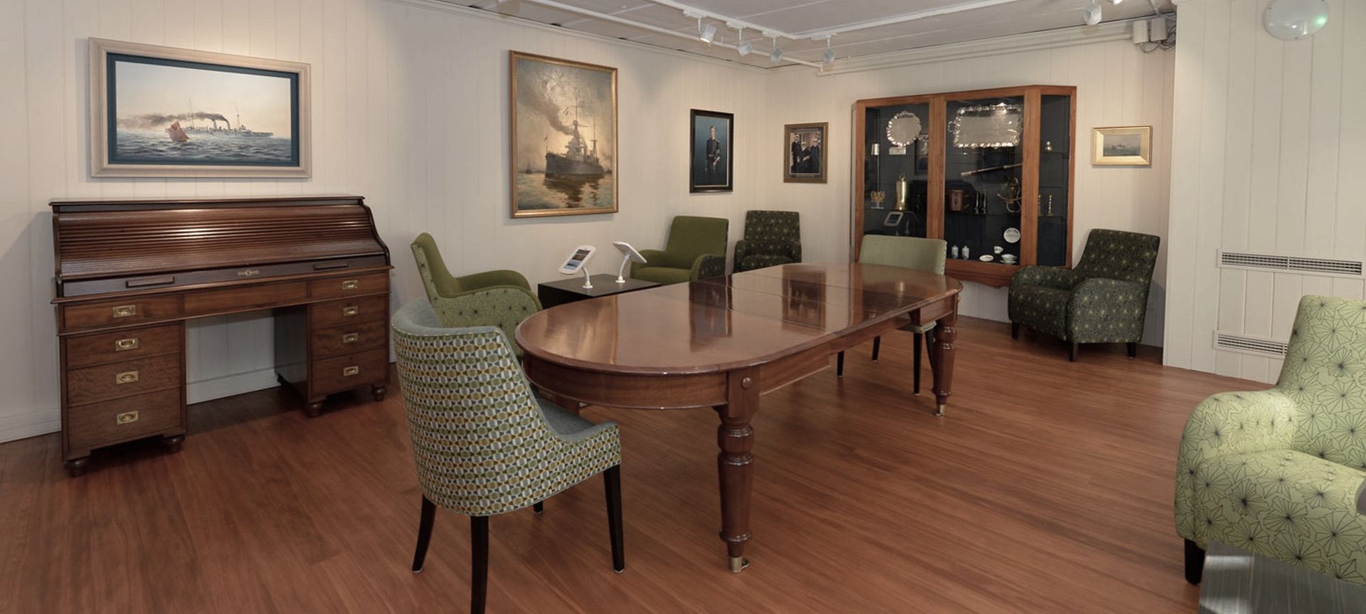 Dignified Dining Transformation - Devonport Navy banner