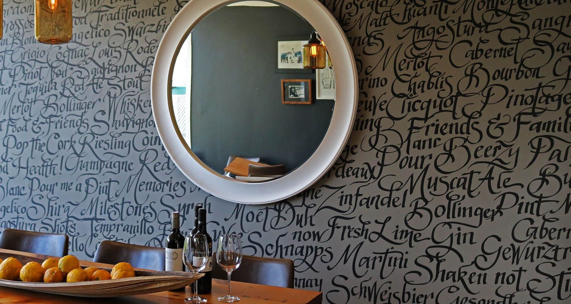 Dining Room Wall banner