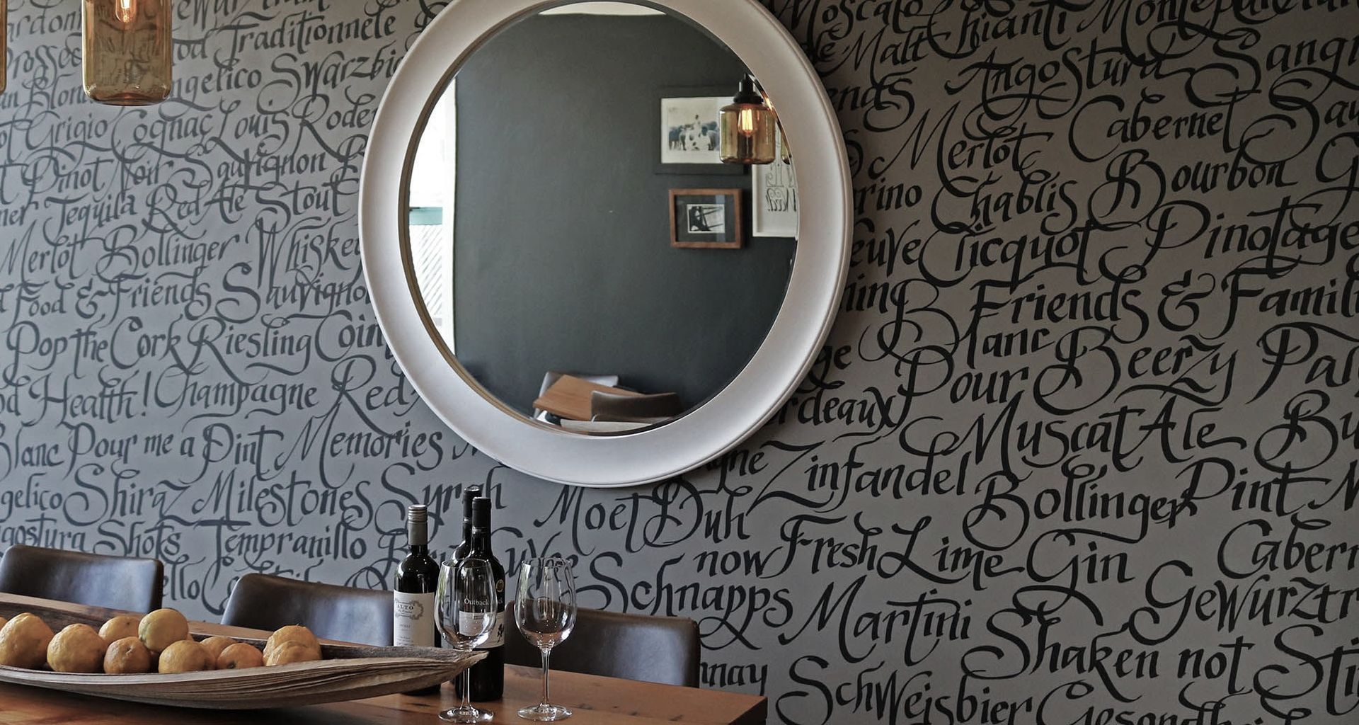 Dining Room Wall banner