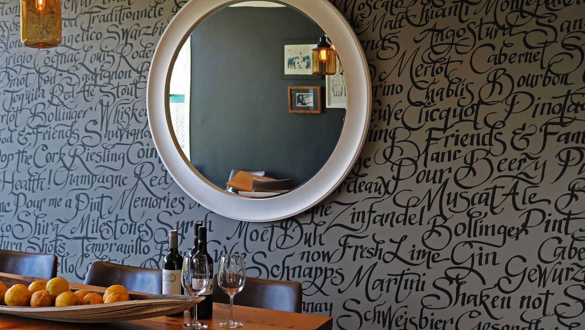 Dining Room Wall banner
