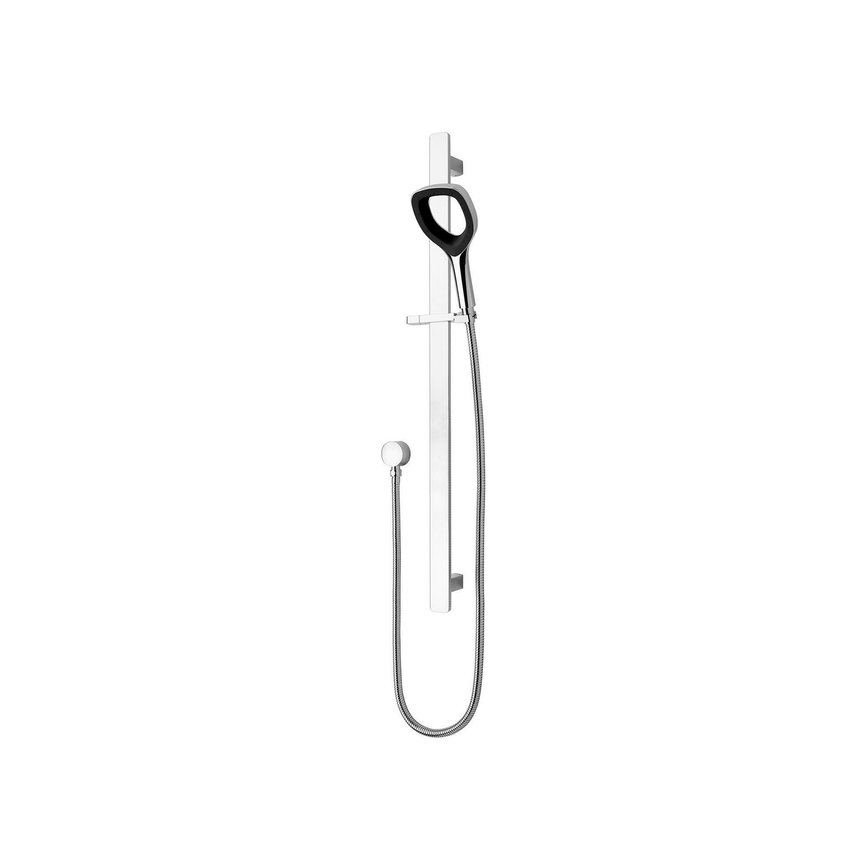 DreamJet Slide Shower Chrome/Black  VDRM043