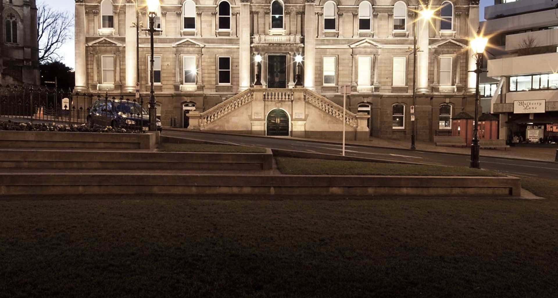 Dunedin Town Hall banner