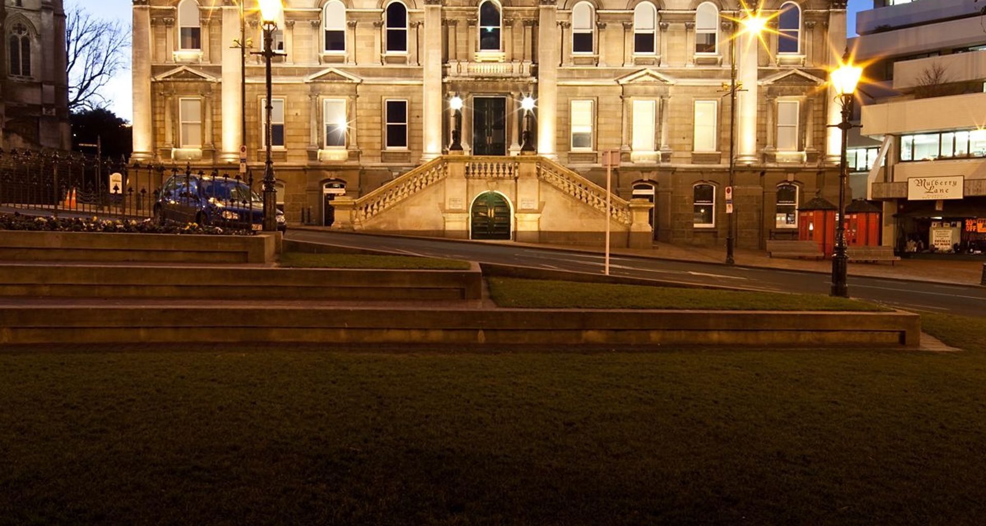 Dunedin Town Hall banner
