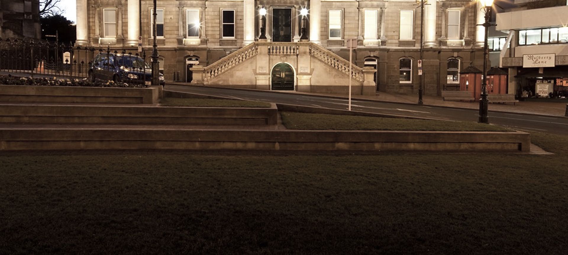 Dunedin Town Hall banner