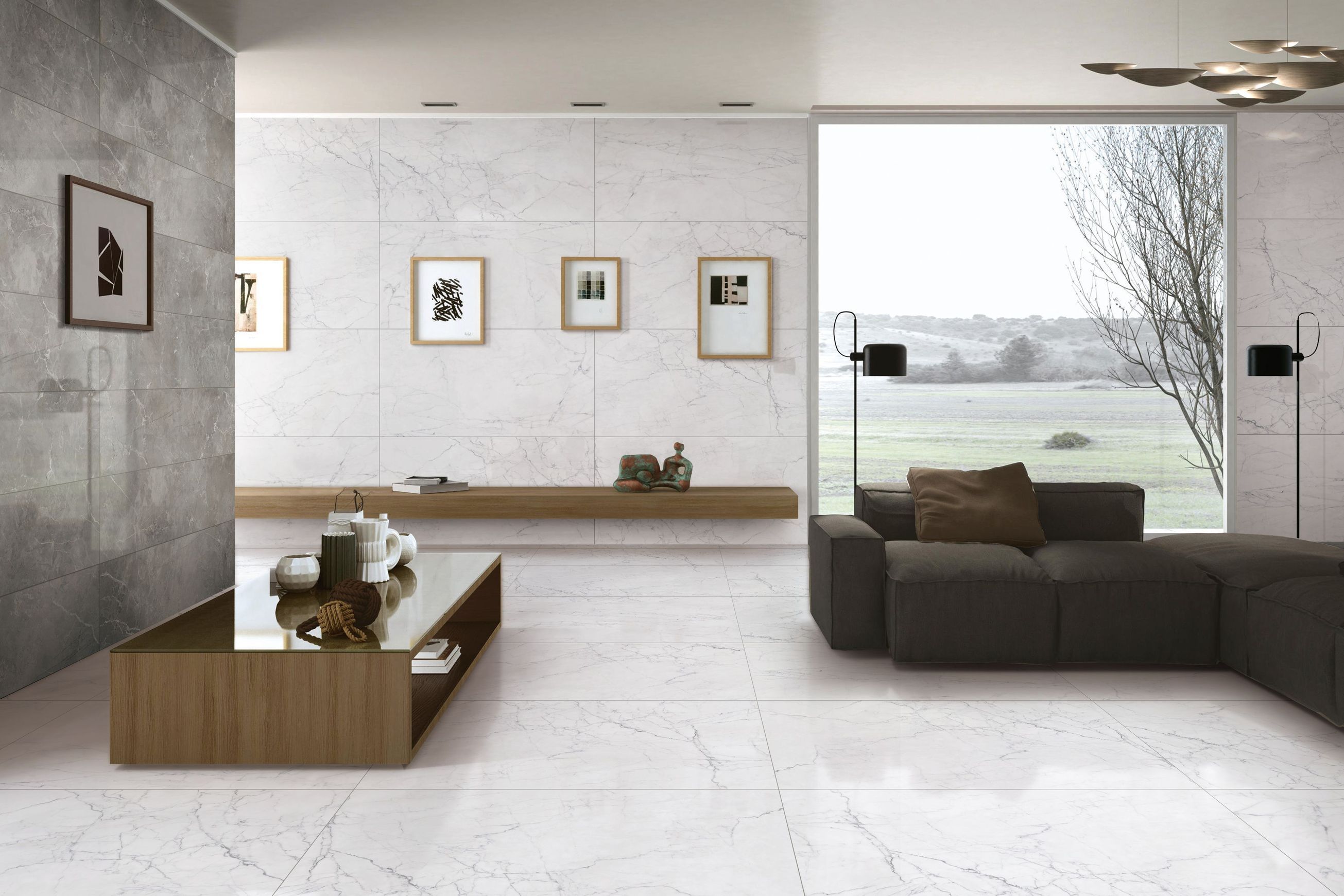 Evo Carrara & Statuario Wall & Floor Tiles