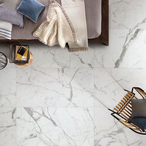 Evo Carrara & Statuario Wall & Floor Tiles
