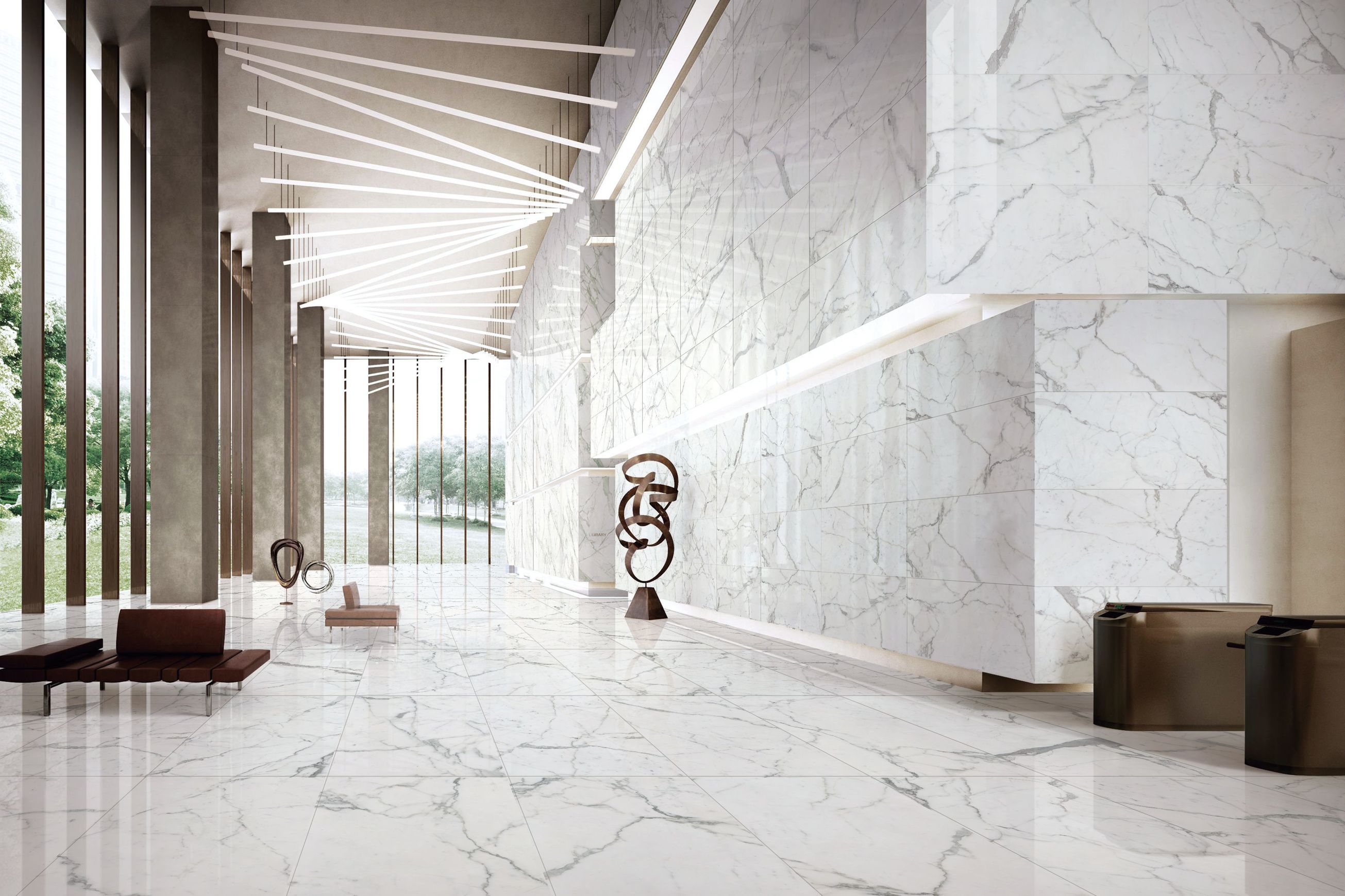 Evo Carrara & Statuario Wall & Floor Tiles
