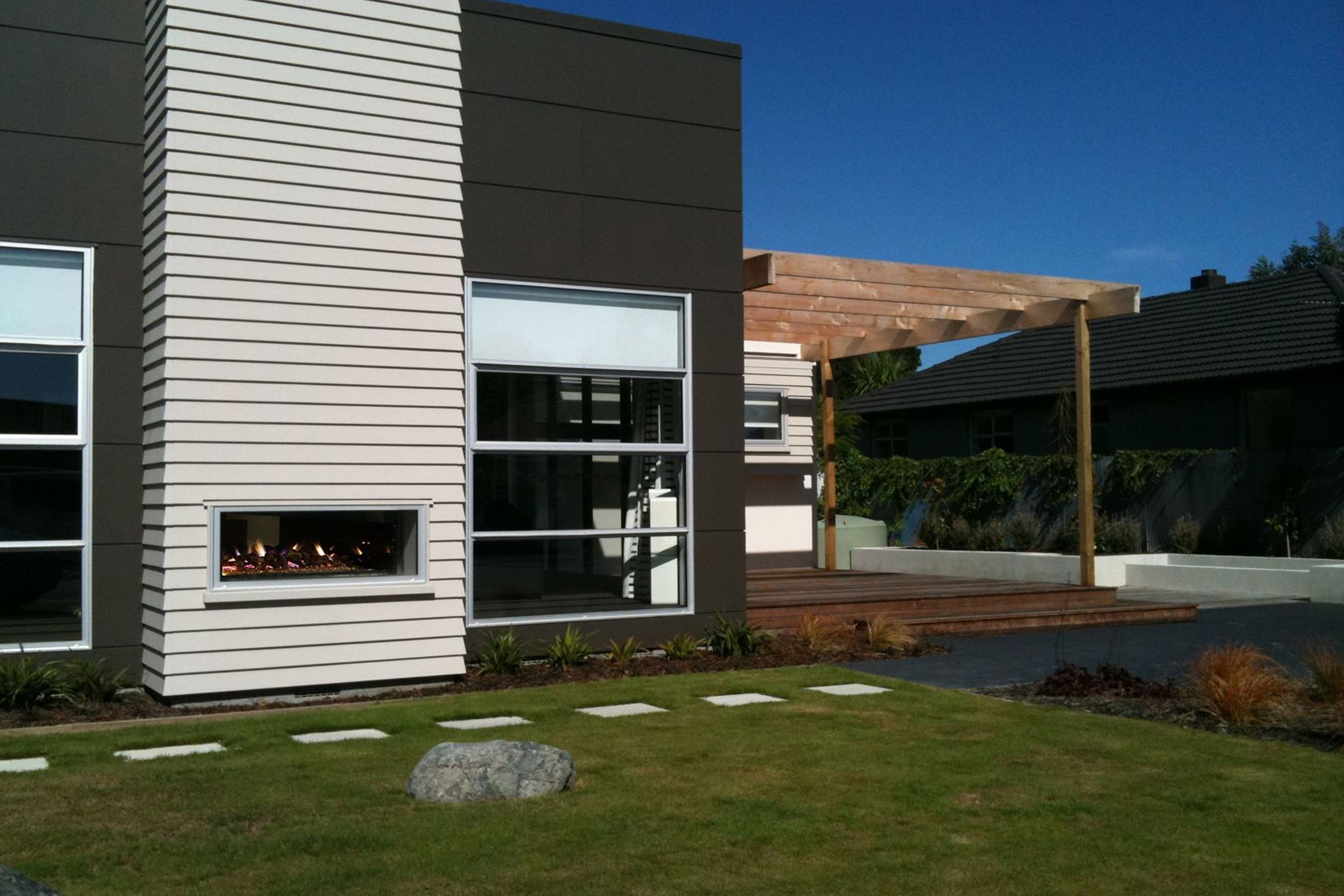 Eastside Nook Fireplace