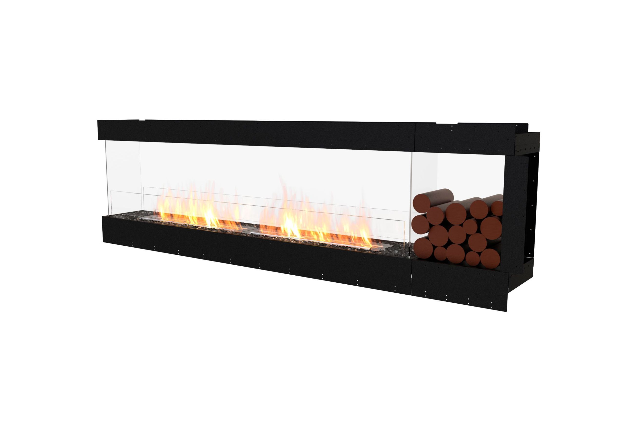 EcoSmart Flex Peninsula 68 Fireplace