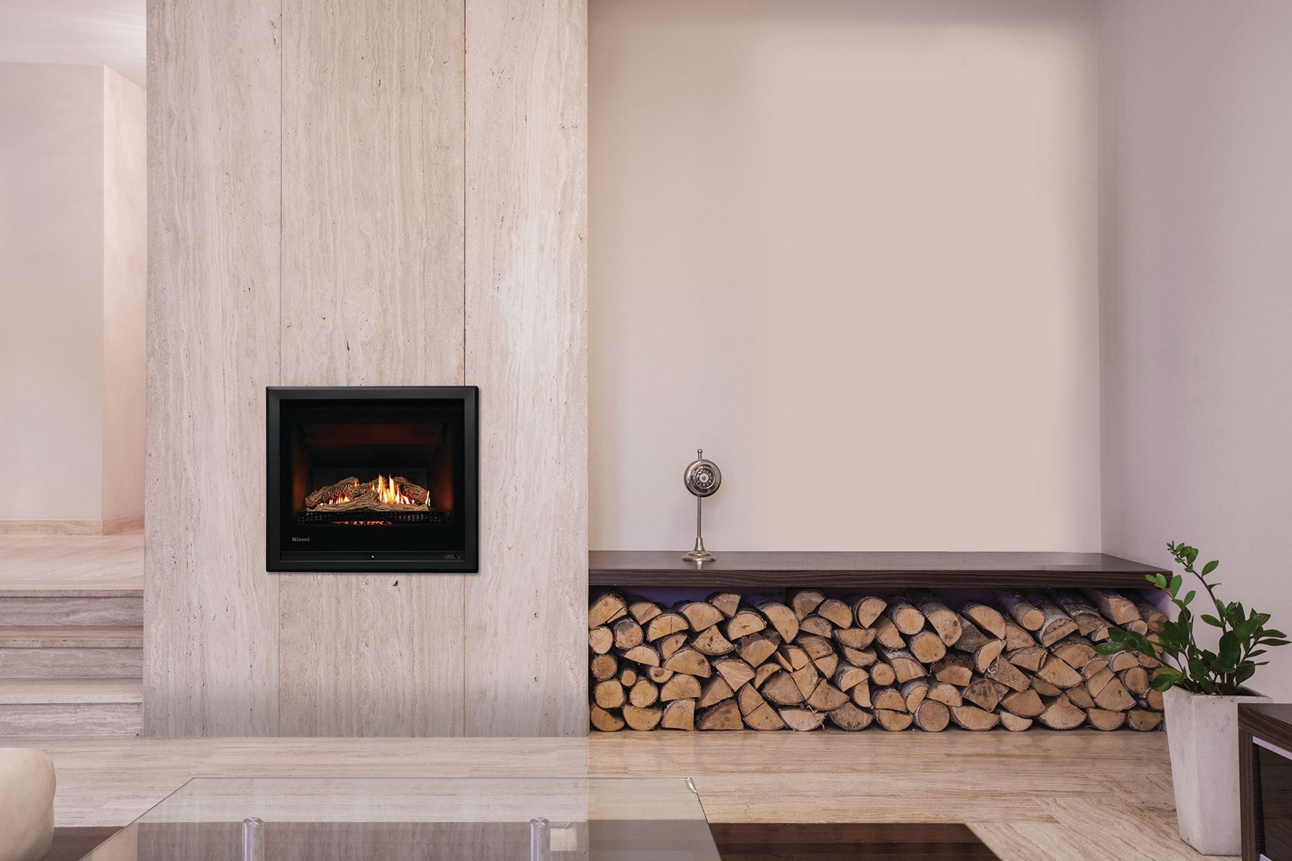Rinnai Ember Inbuilt Gas Fireplace