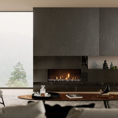 Escea DS1150 High Output Frameless Gas Fireplace