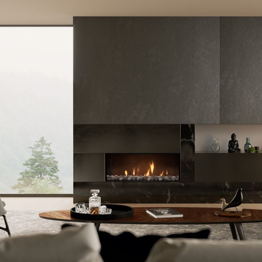Escea DS1150 High Output Frameless Gas Fireplace