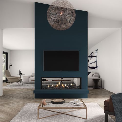 Escea DS1400 High Output Frameless Gas Fireplace