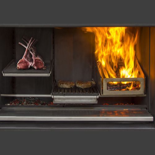 Escea EK950 Outdoor Fireplace Kitchen