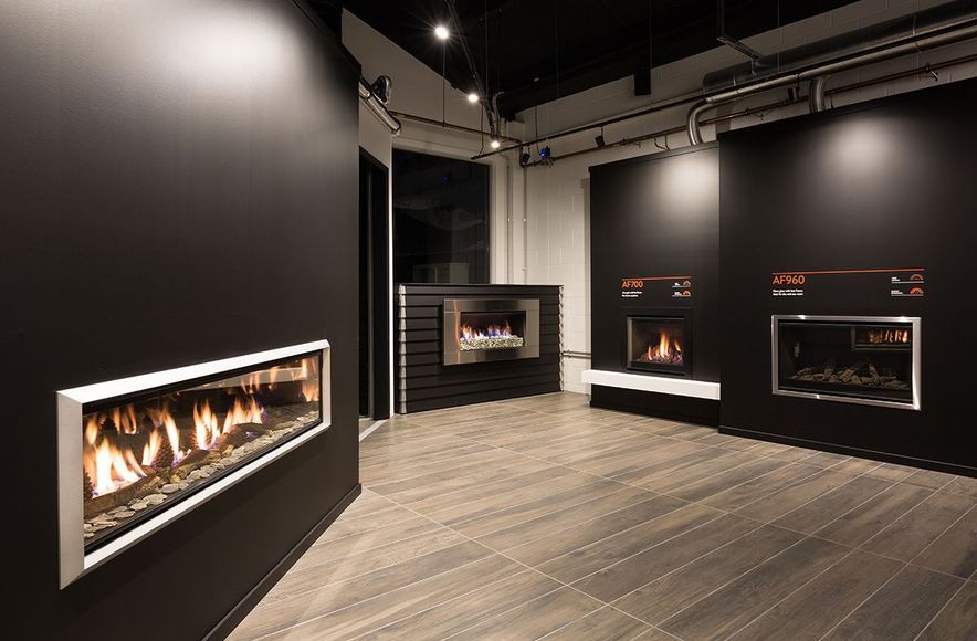 Escea Stoke Fire Show Room Auckland