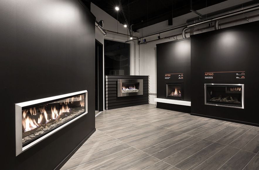Escea Stoke Fire Show Room Auckland