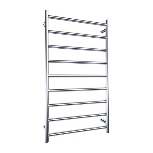 Evoke 9-Bar Heated Towel Rail in Chrome