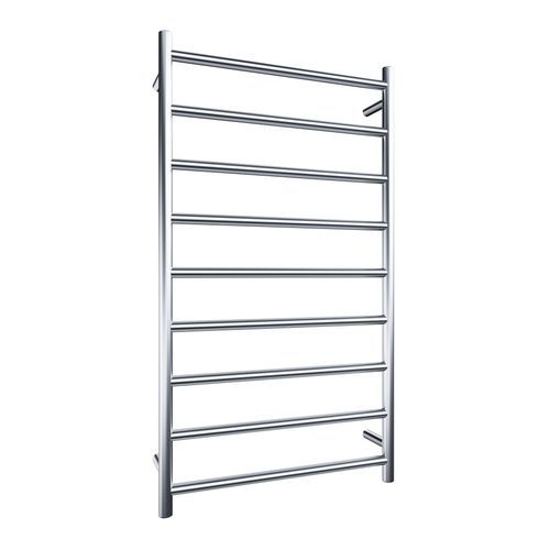 Evoke 9-Bar Heated Towel Rail in Chrome