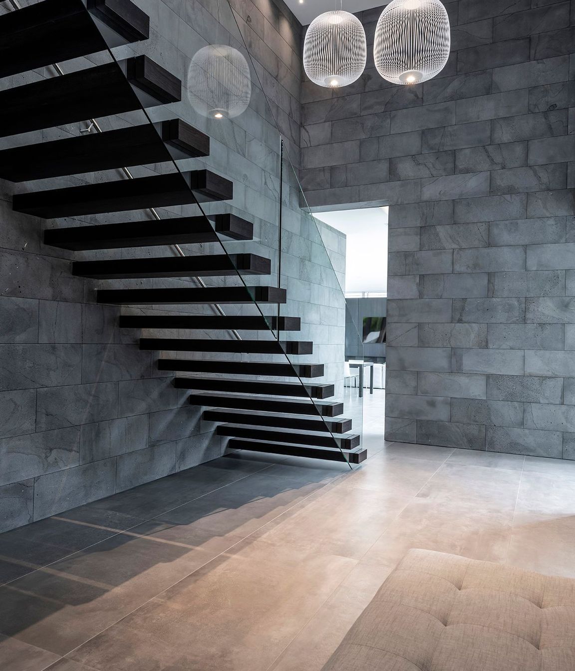 Natural stone walls