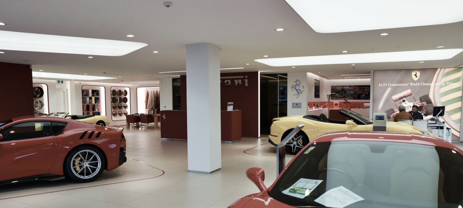 Ferrari Showroom banner