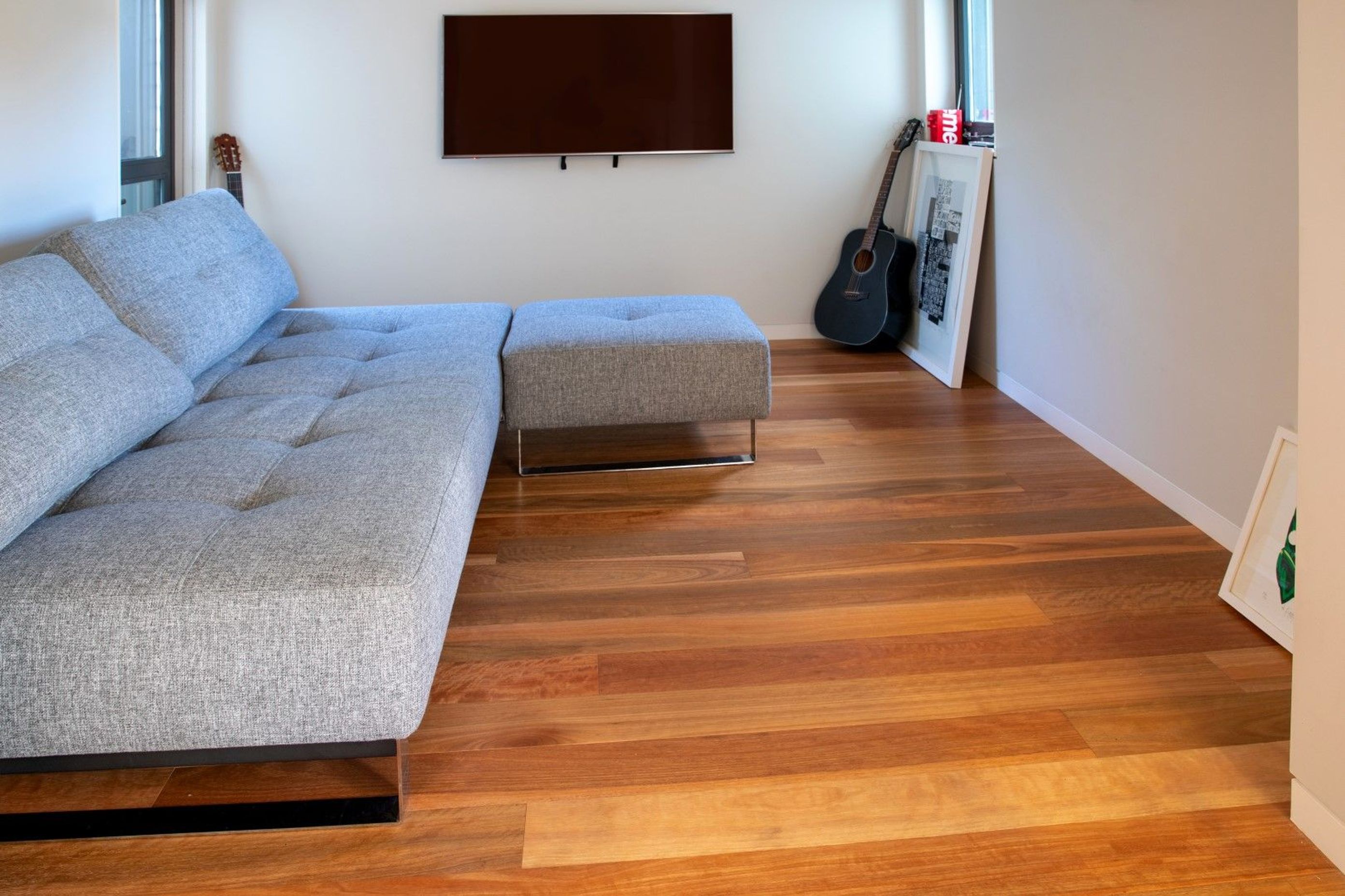 HURFORD'S First Floors Spotted Gum 132x15mm 