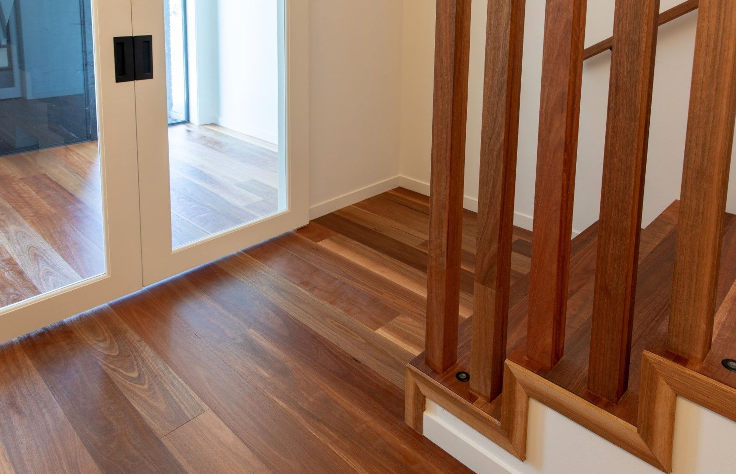 HURFORD'S First Floors Engineered Flooring Spotted Gum 135x15mm - Hatfields Beach, Auckland RESIDENCE