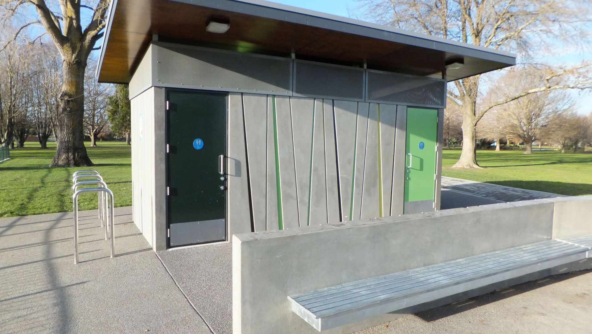 Flaxmere Park Toilets banner