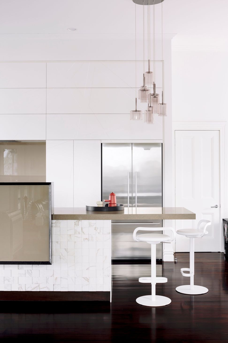 Freemans Bay kitchen design by Natalie Du Bois of Du Bois Designer Kitchens and Interiors <br />Photo by Simon Wilson