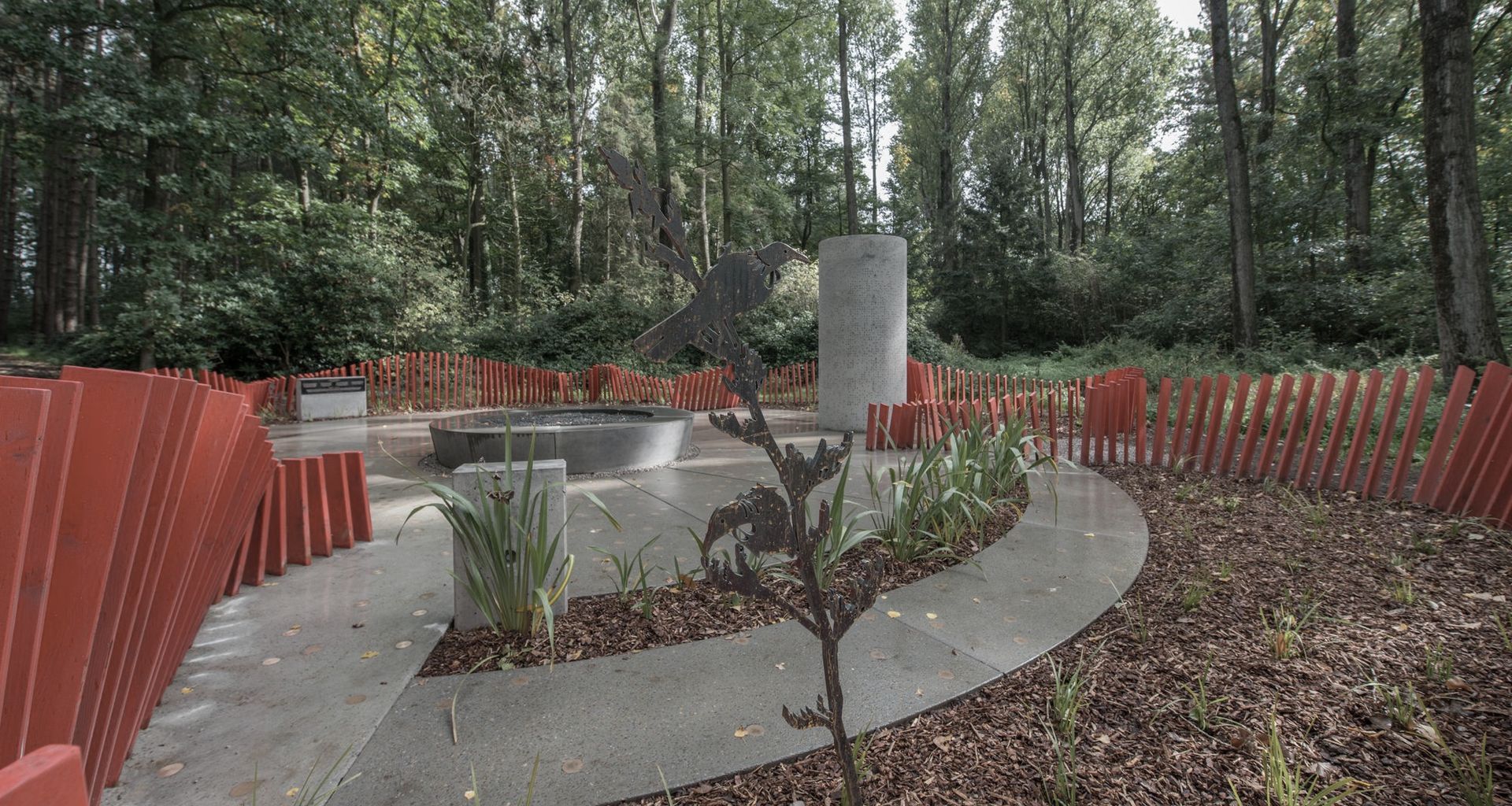 Passchendaele Memorial Garden banner