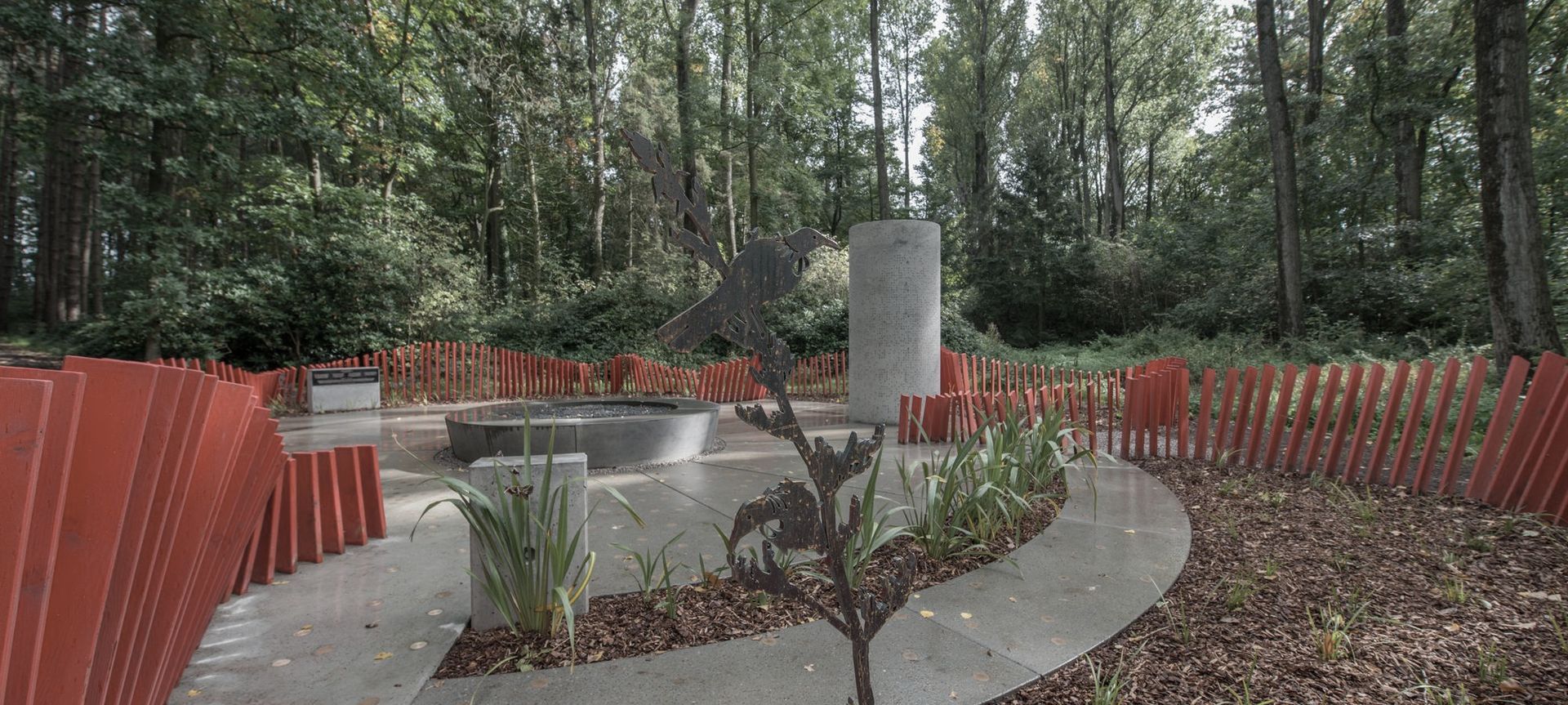 Passchendaele Memorial Garden banner