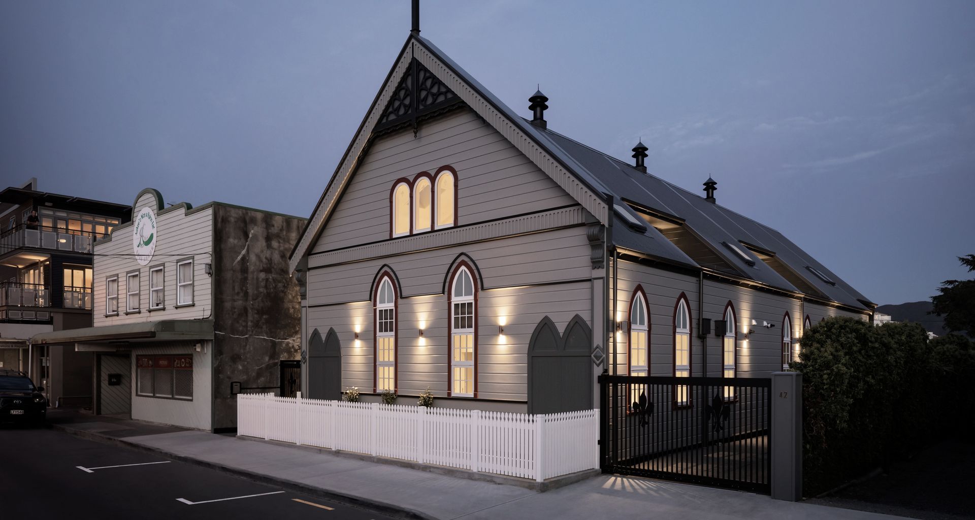 Old Wesley Church turn Luxury Apartments banner