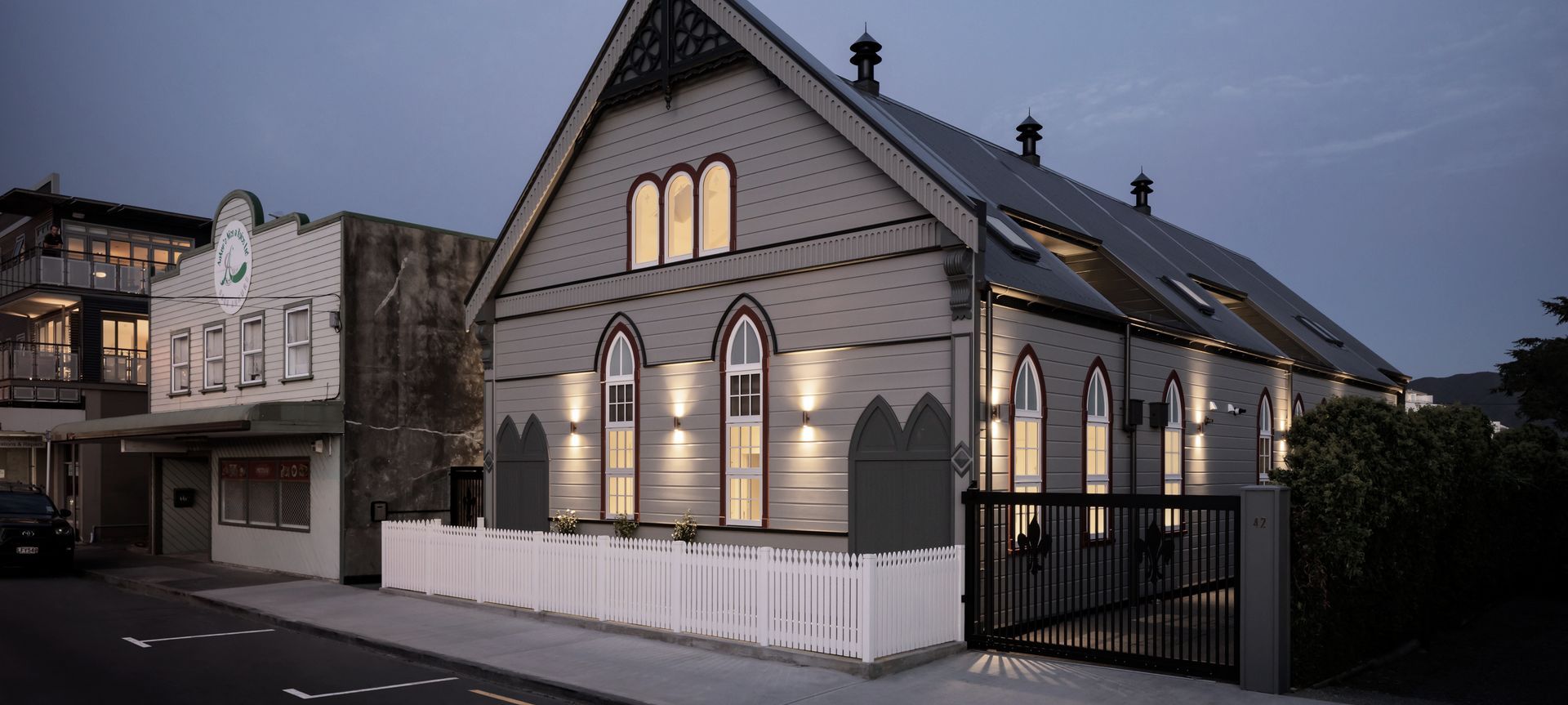 Old Wesley Church turn Luxury Apartments banner