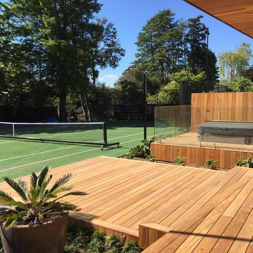 Garapa Hardwood Decking