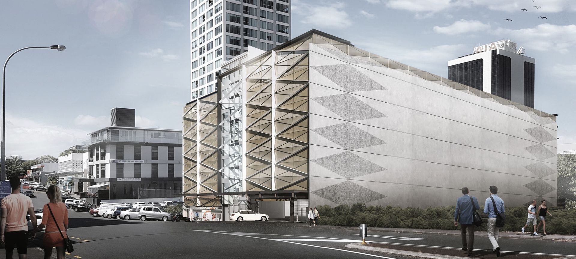Gasometer banner