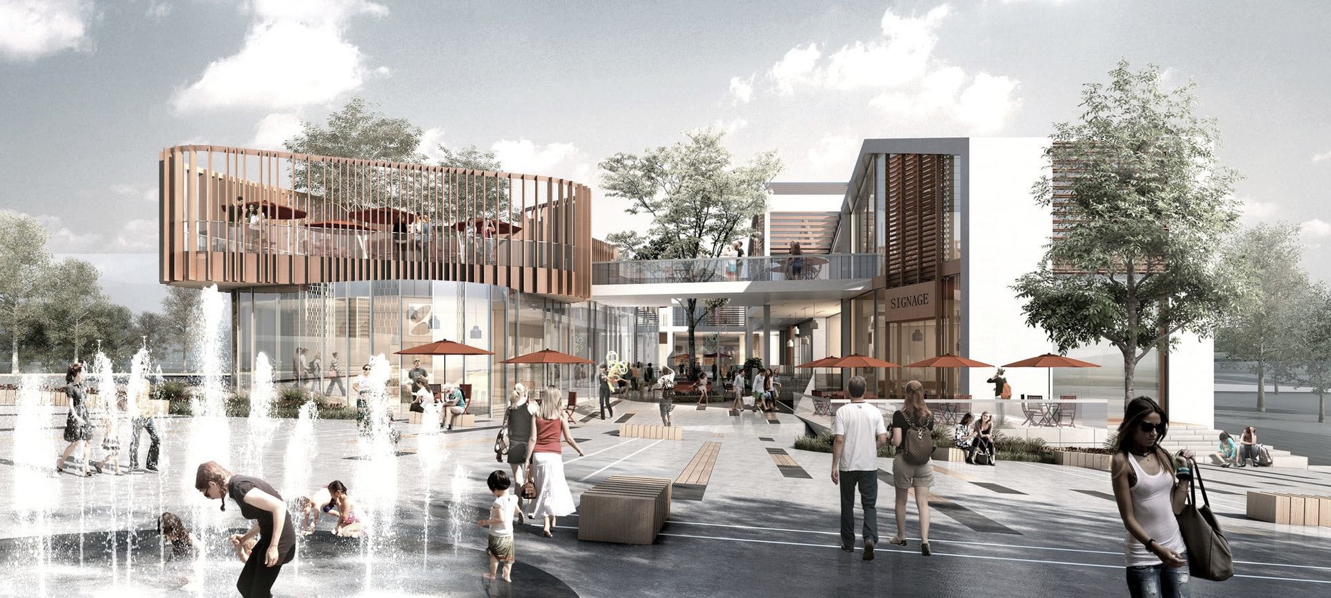 Glen Eden Town Center banner