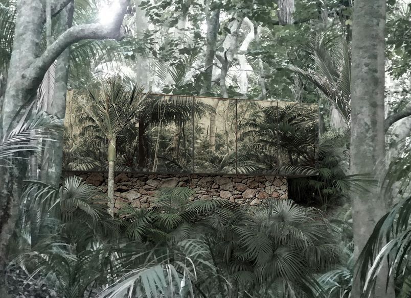 Gold Mirror House