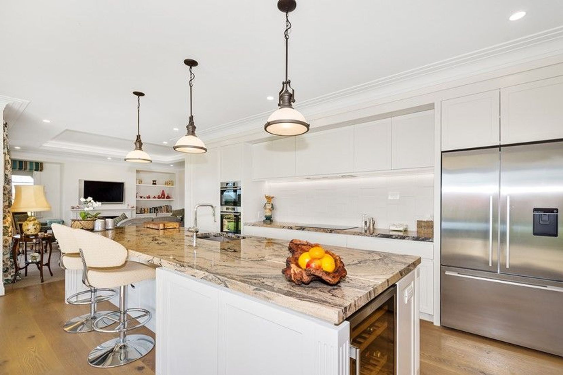 Grace Hill Estate - Rustic Grade Solid American White Oak Flooring finished w/ Tover oil in 'Whiskey'