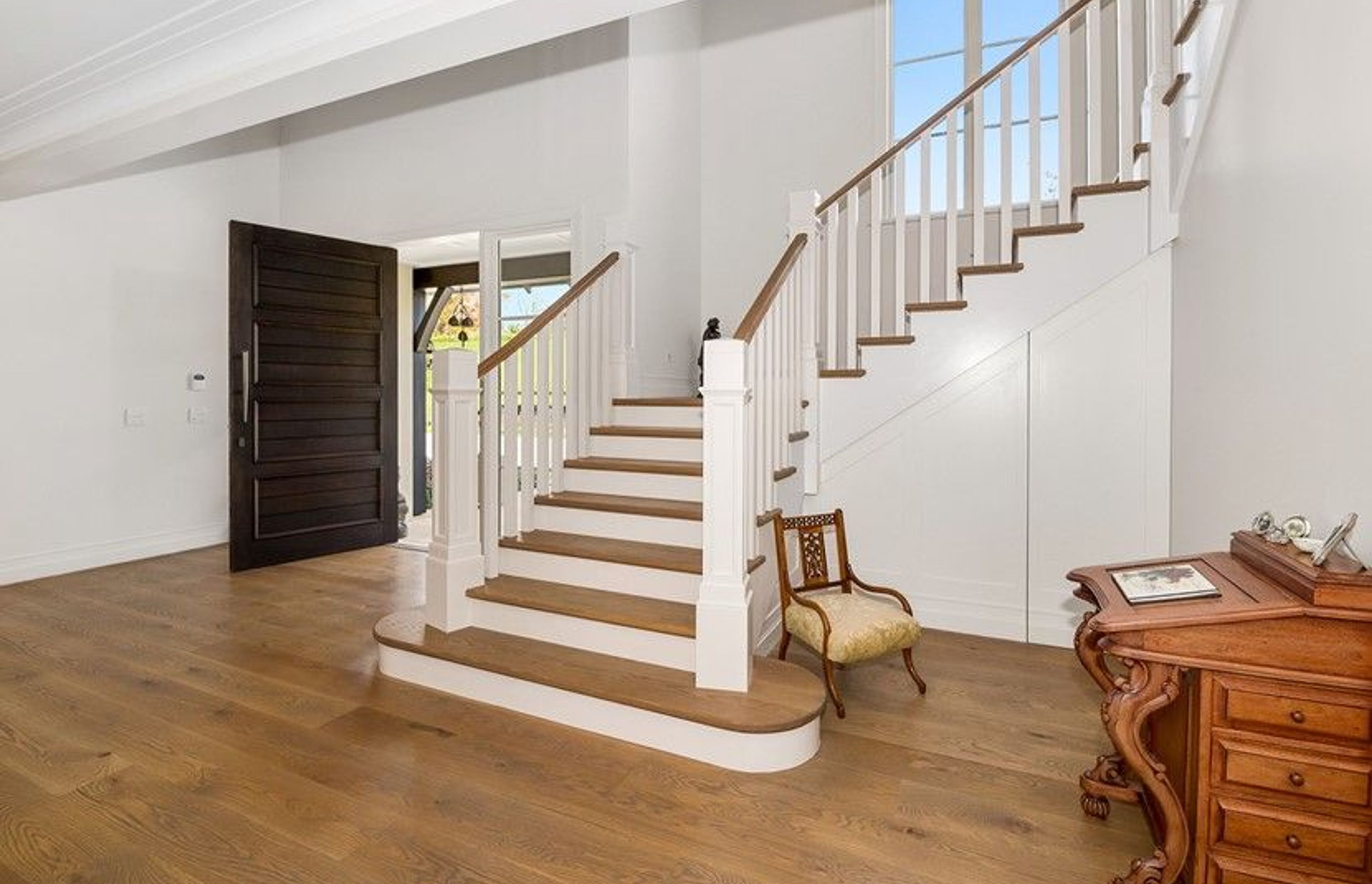 Grace Hill Estate - Rustic Grade Solid American White Oak Flooring finished w/ Tover oil in 'Whiskey'