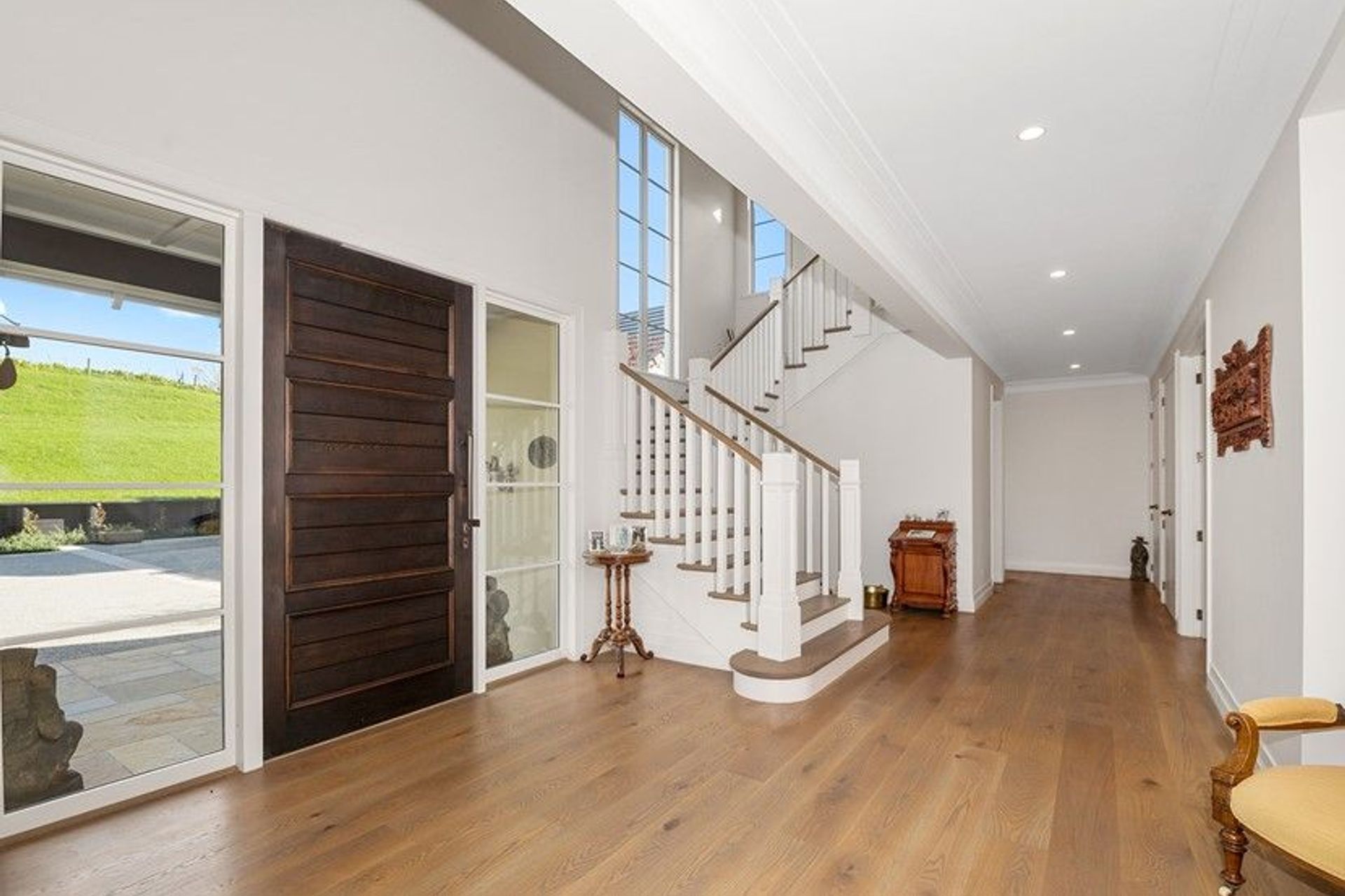 Grace Hill Estate - Rustic Grade Solid American White Oak Flooring finished w/ Tover oil in 'Whiskey'