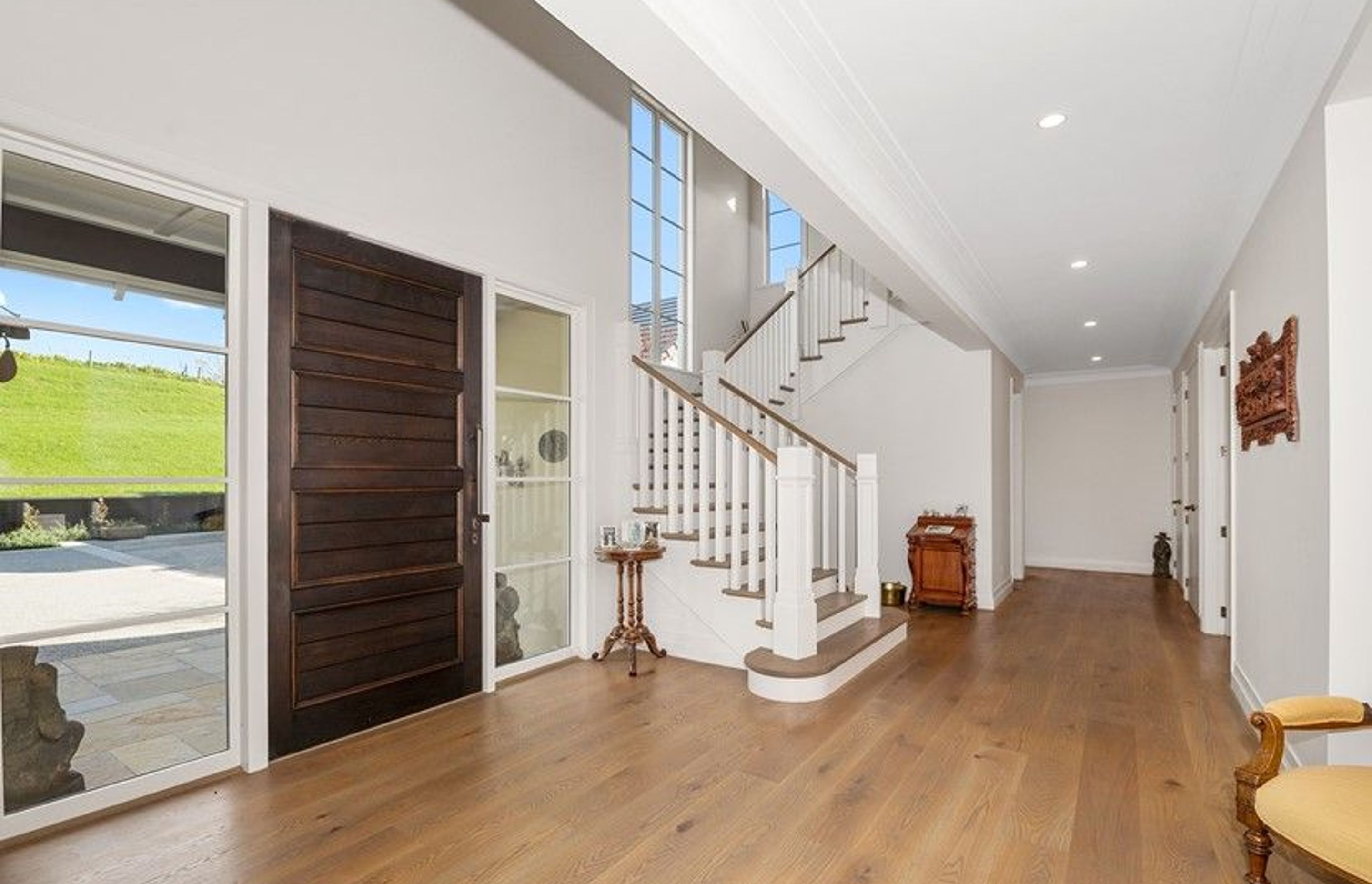 Grace Hill Estate - Rustic Grade Solid American White Oak Flooring finished w/ Tover oil in 'Whiskey'