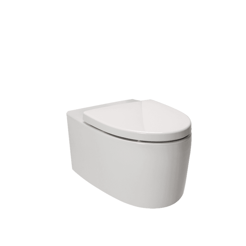 Grande Wall Hung Toilet Pan & Seat