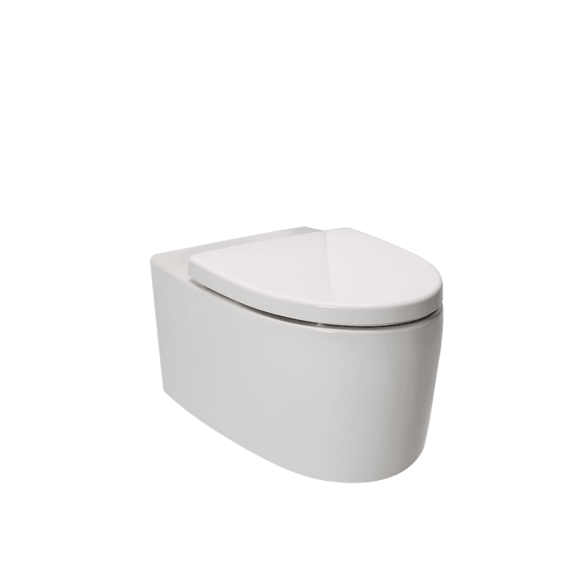 Grande Wall Hung Toilet Pan & Seat