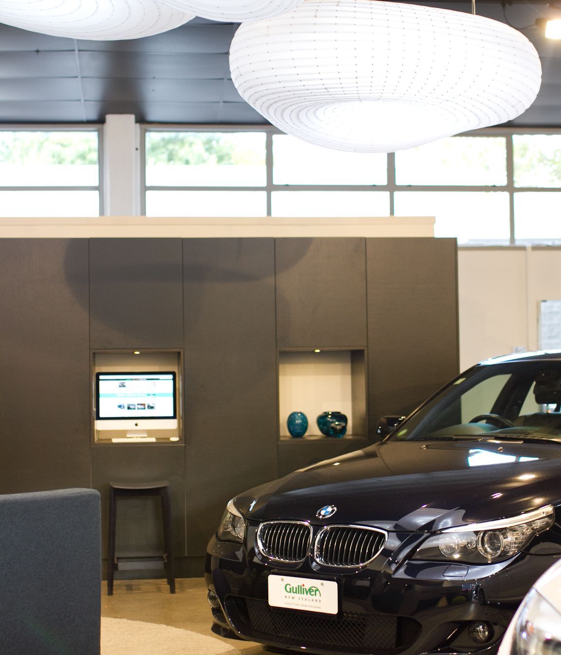 With European and Japanese marques on offer in the showroom it was important that the surroundings complement the product without overshowing it. 